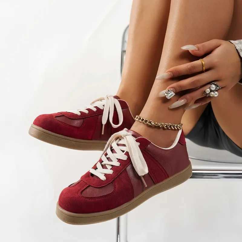 2024 Ladies Front Lace-up Wens Vcanize Fashion Sewing Hot S Plus Size hot Cfortable Casual Shoes Z250301