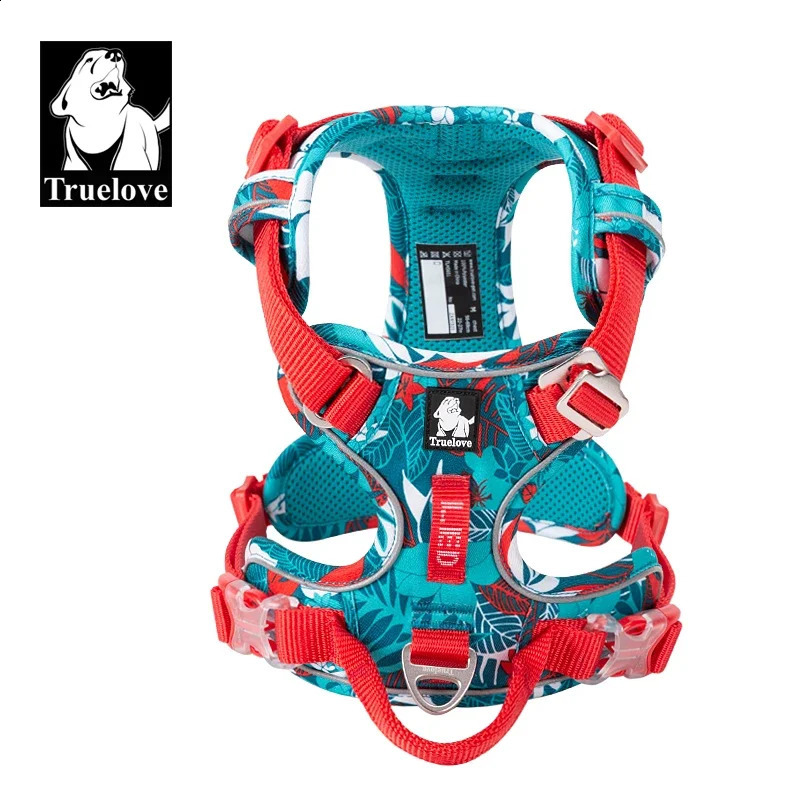 Truelove Pet Explosion-proof Dog Harness Camouflage Reflective Nylon Special Edition and Upgrade Version Easy to Adjust TLH5653 250224
