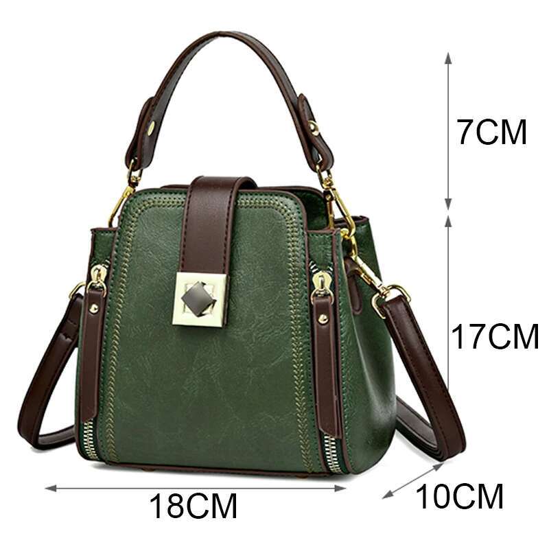 New 2023 High-End Leather Tote Large Capacity Women Bags Designer Bag Ladies Brand Shoulder Messenger Bolsas Feminina Sac