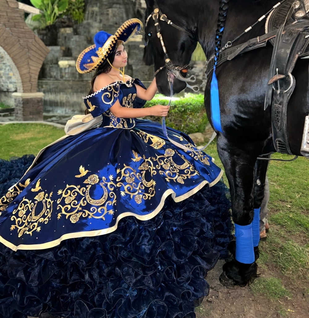 Princess Quinceanera Dress Off Shoulder Satin And Organza Tiered Princess Sweet 16 Dresses Gold Embroidery Luxury Vestido De 15 Anos Prom Boutique Spe