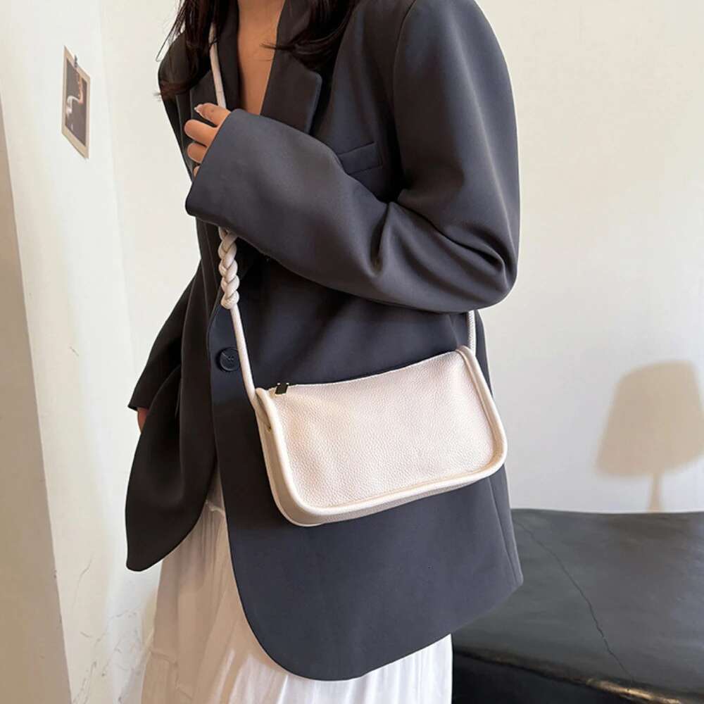 100% Genuine Leather, Fashionable Women's Crossbody Bag, Women's New Large Capacity Shoulder Bag Handbag Women's Wallet