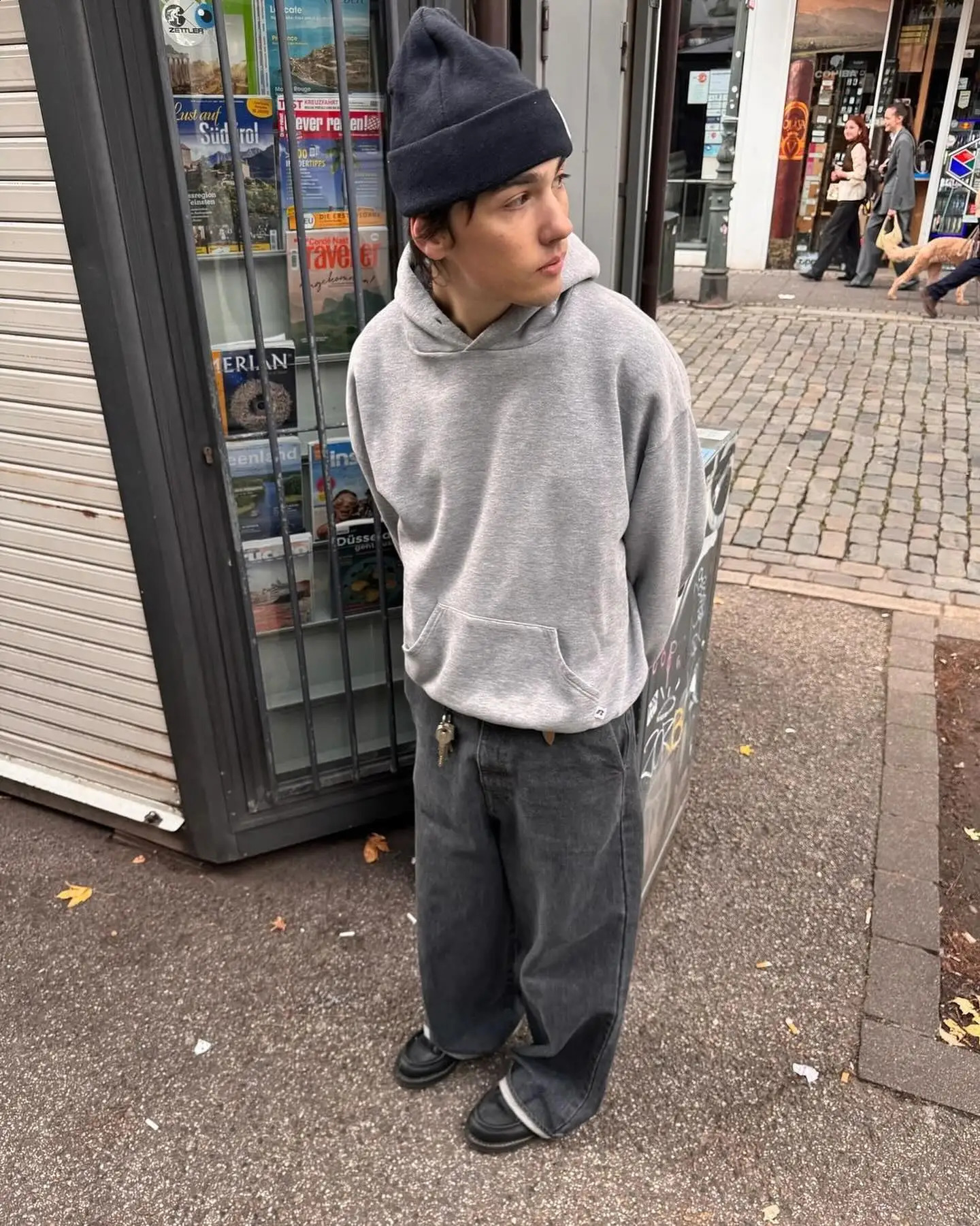 Harajuku Y2k Clean Solid Grey Hoodies Women Grunge Oversized Hoodie Sweatshirt Gothic Hip Hop Streetwear Tracksuit Men Clothing 250225