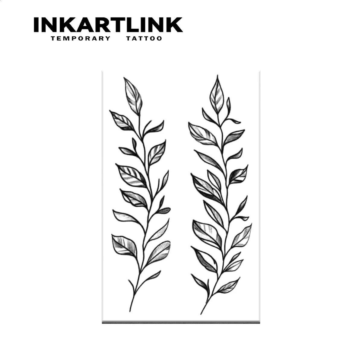 Vine Leaves Temporary TattooLasts To 15 Days Technology Magic Waterproof Semi Permanent Sticker 250219
