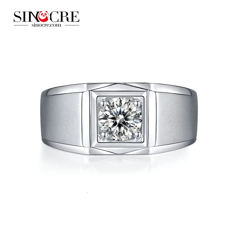 Promotional Lover Moissanite Dia Ring for Men Sinocre Jewelry