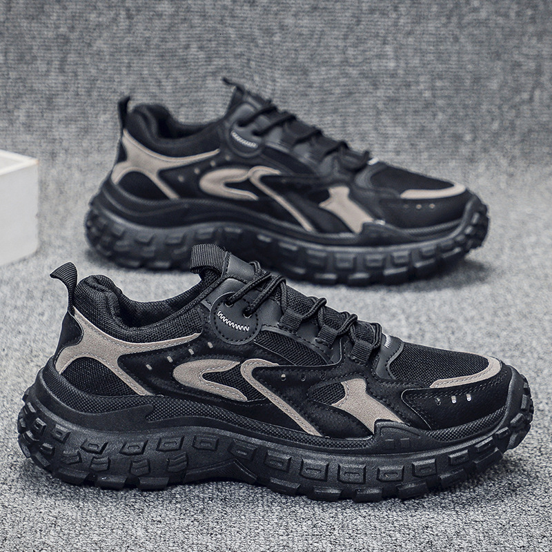 Spring And Autumn Men's Labor Protection Construction Site Boots Outdoor Men's New Breathable Mesh Design Anti Slip And Wear Resistant Sport
