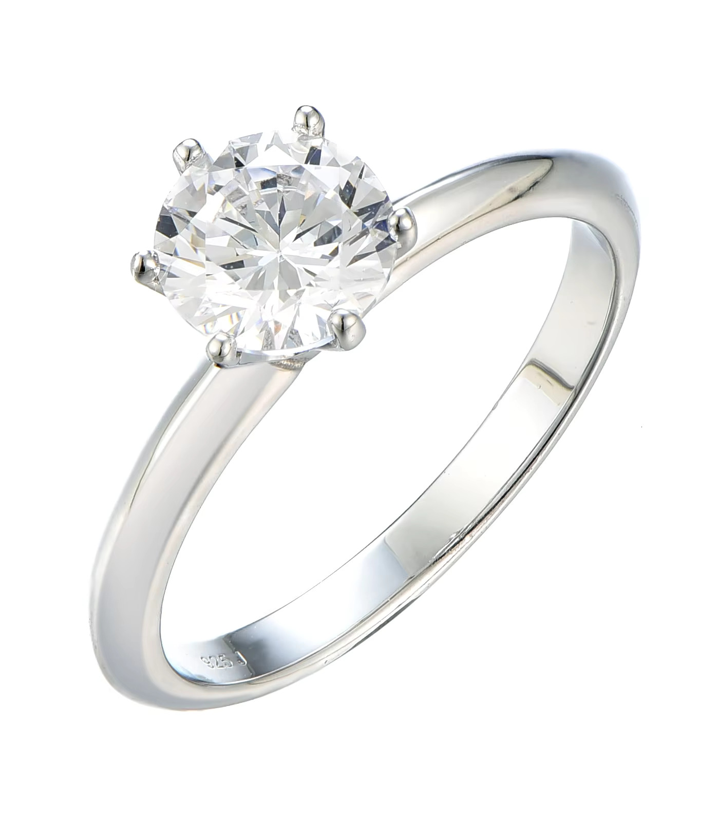 Women's Wedding Accessories S Pure Sier 4-Fork Pass Tester Men's Moissanite Ring
