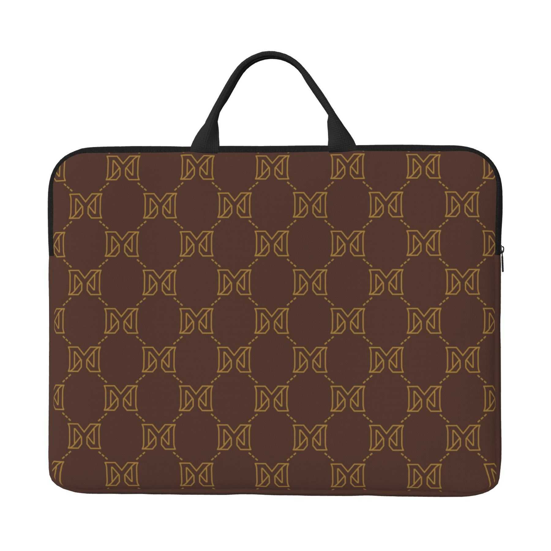 NXY Brown Briefcase Designer Bags Luxury Business Handbag Laptop Bag Notebook Bag Computer Handbags Shoulder Bag Classic Postman Bag