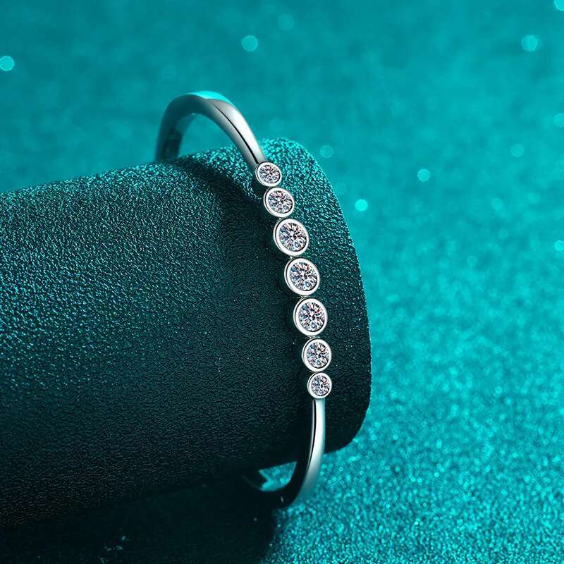 PureNew Premium Full For Women Original Sterg Sier Top Quality Women's Moissanite Dia Bracelet