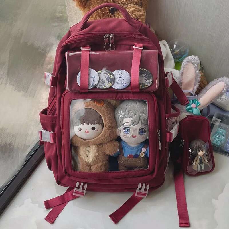 HAEX Fashion Women Backpacks 2024 Trend New Design JK Uniform Ita Bags Large Capacity Haruku College Students Mochilas