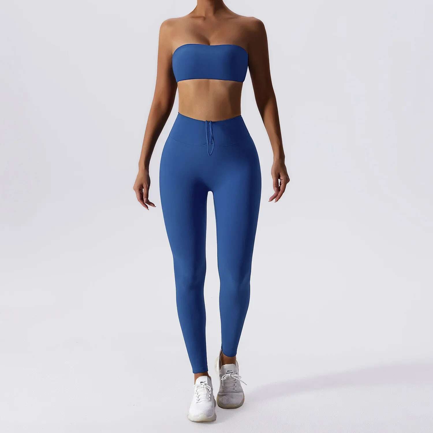 Yoga Set 2 Piece High Waist Leggings Sports Bra Women's Tracksuit Gym Workout Push Up Running Clothes Sportswear Fiess Suit
