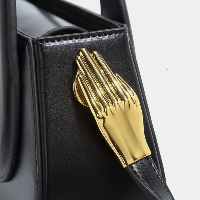 Japan Style Bags For Women Designer Handbags And Purses New In PU Sequined Palm Decoration Top Handle Small Shoulder