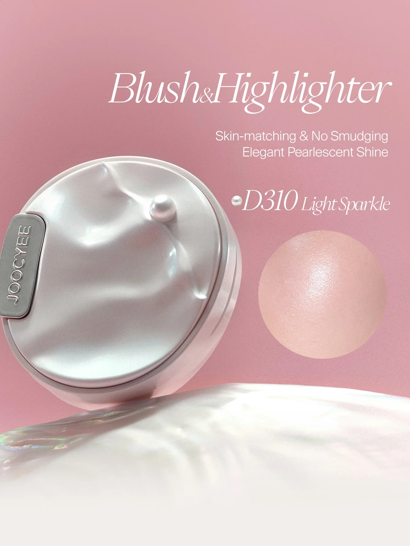 JOOCYEE Blush and Highlighter The World is My Oyster Collection Waterproof Long Lasting 250224