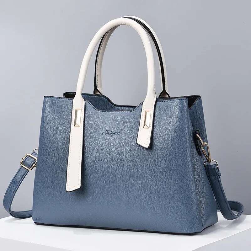 Soft Leather Handbags Women Designer 3 Layers Shoulder Ladies Large Capacity Shopping Crossbody Tote Bags Women
