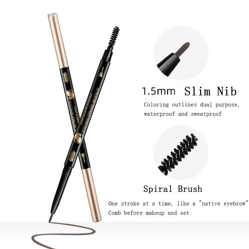 Cosmetics Eyebrow Pencil Tint for Eyebrows Ultra-fine High Quality Professional Mechanical Pencil Makeup Women Clearance 250222