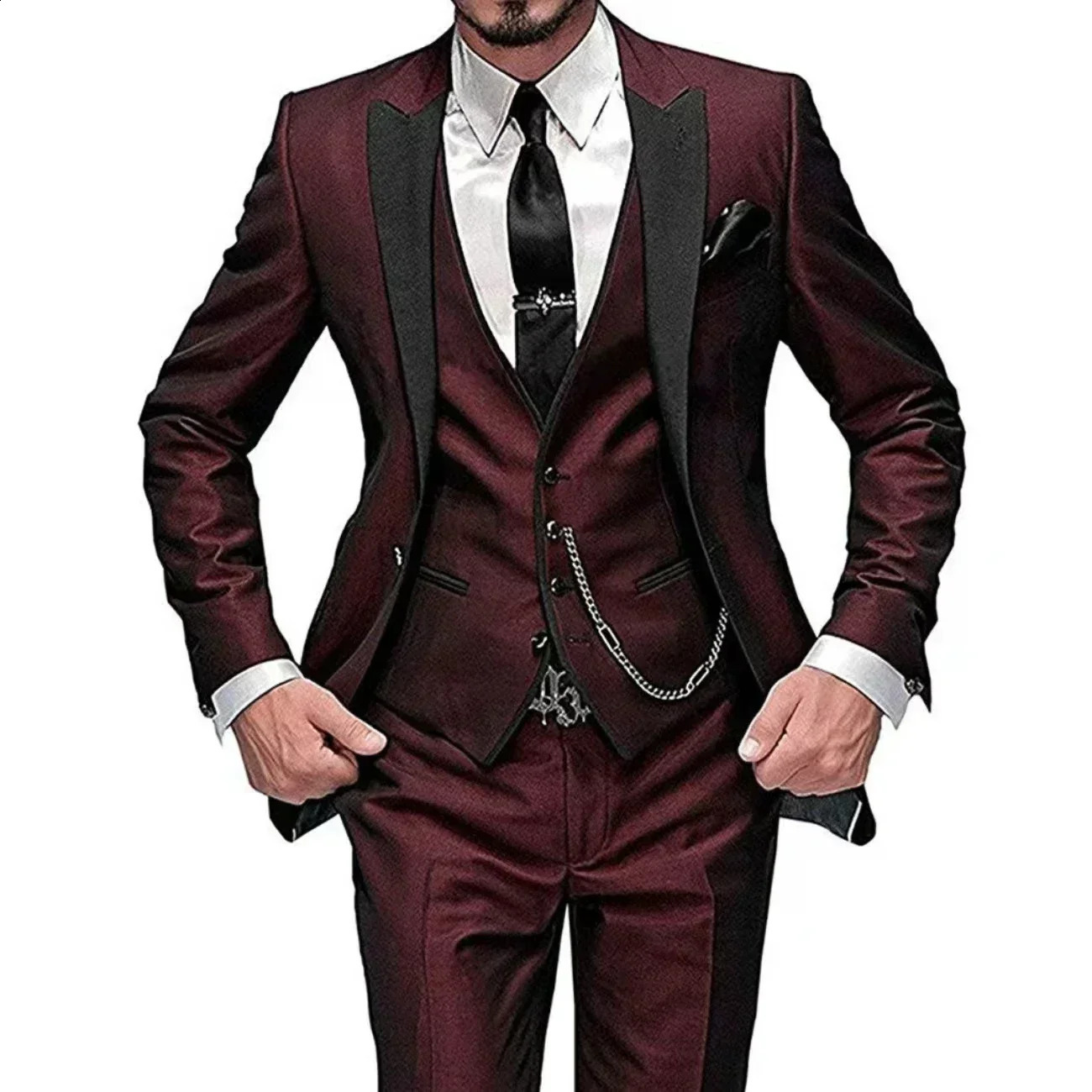 Teal Green Suit for MenFull Man Suit3 Pieces Blazer Vest and Pants Setmens Suit for Weddingdaily Lifebusinessparty 250224