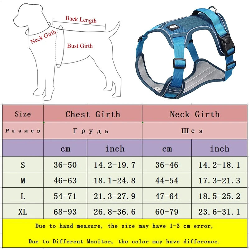 Pet Harness Reflective Dog Harness Vest Adjustable Safety Lead Straps for Medium Large Dogs French Bulldog Walking Harnesses 250224