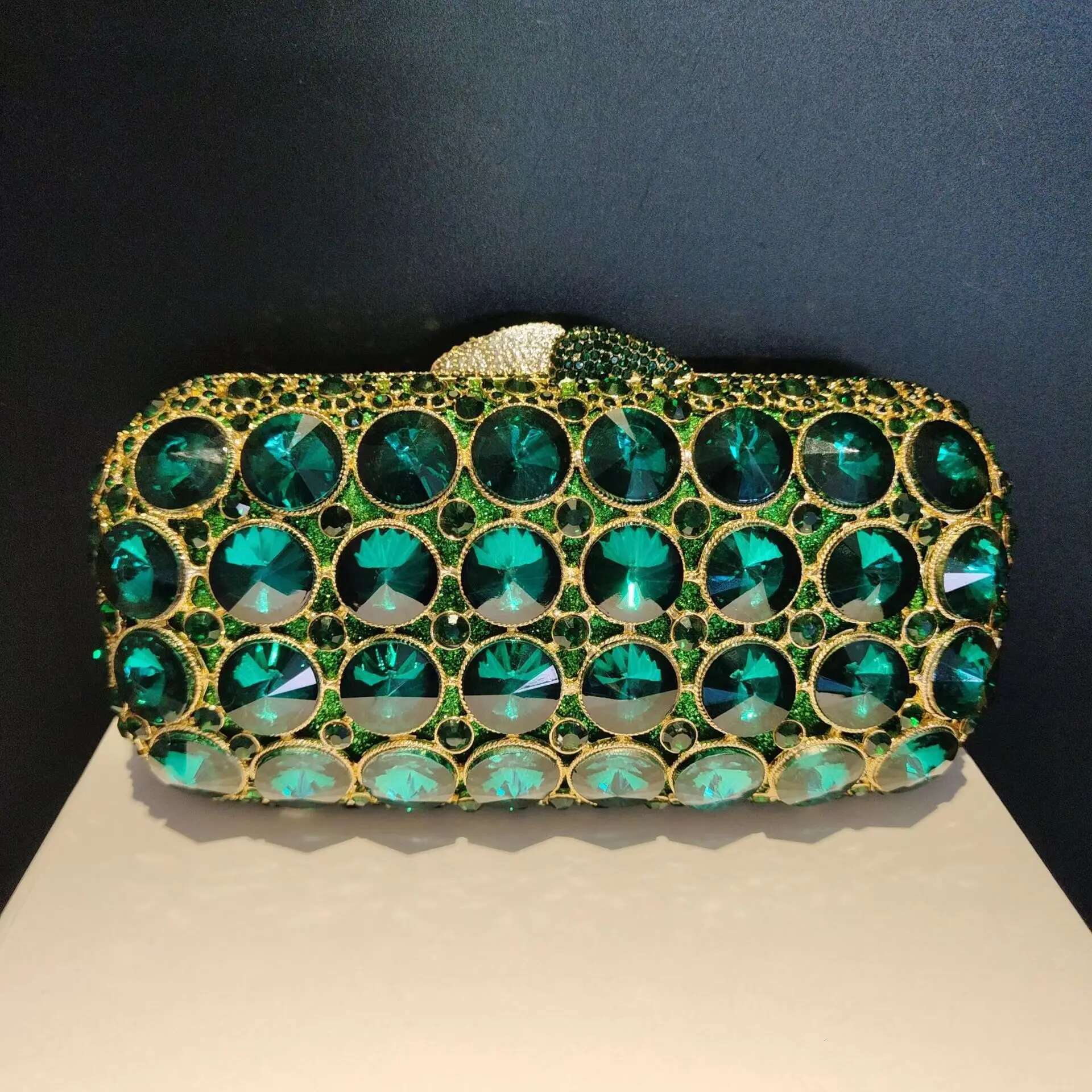 XIYUAN Newest Women Multi Colored Wallet Clutch Bag Designer Wedding Party Handbags Rhies Day Clutches Evening Bags