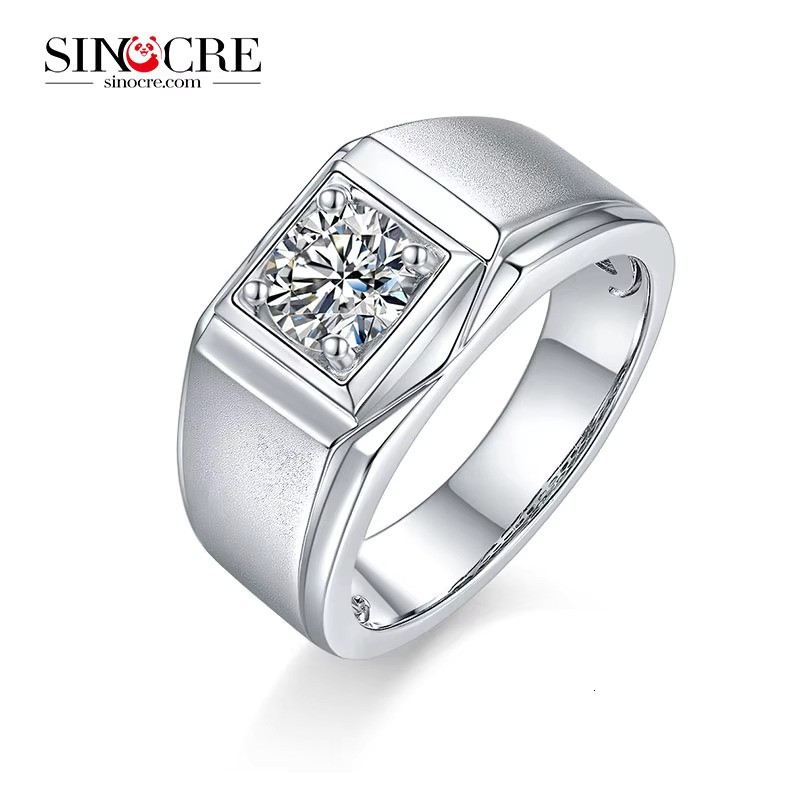 Promotional Lover Moissanite Dia Ring for Men Sinocre Jewelry