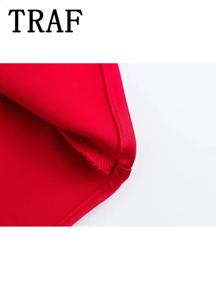 TRAF Halter Long Dresses for Women Backless Satin Dress Woman Off Shoulder Sexy Midi Dresses Elegant Evening Party Dress 250226