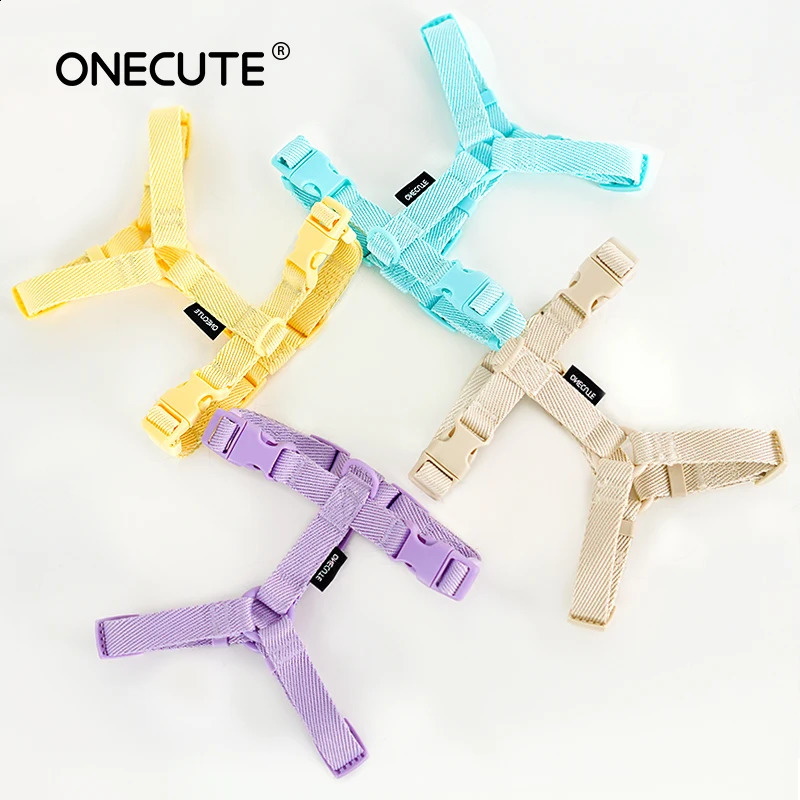dog harness dog collar dog leash Macarone color cat accessories pet small dog accessories small dog harnessdog supplies 250224