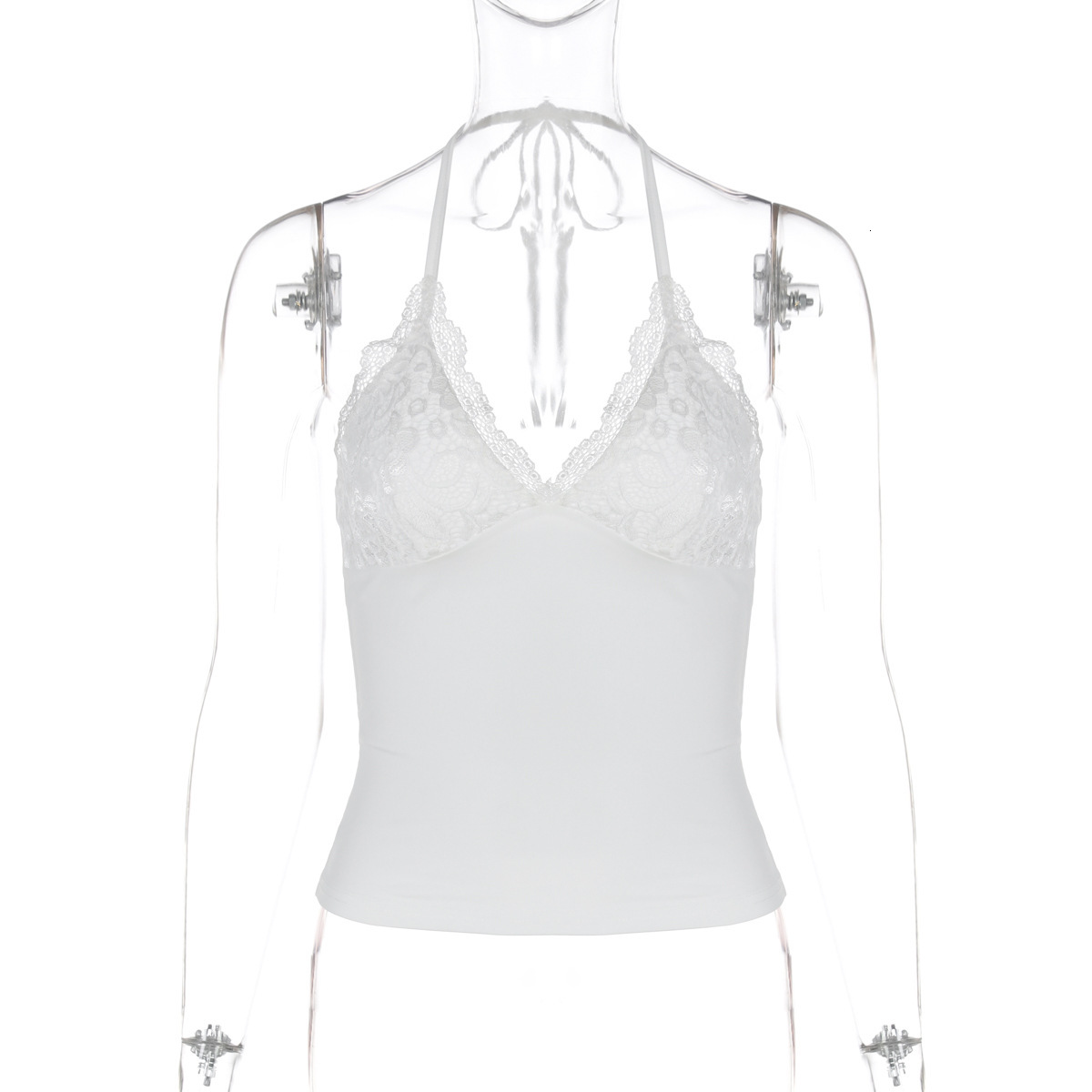 Hot Selling Women's Clothing New4 Autumn New Product Fashionable And Sexy Backless Lace Up Strapless Vest