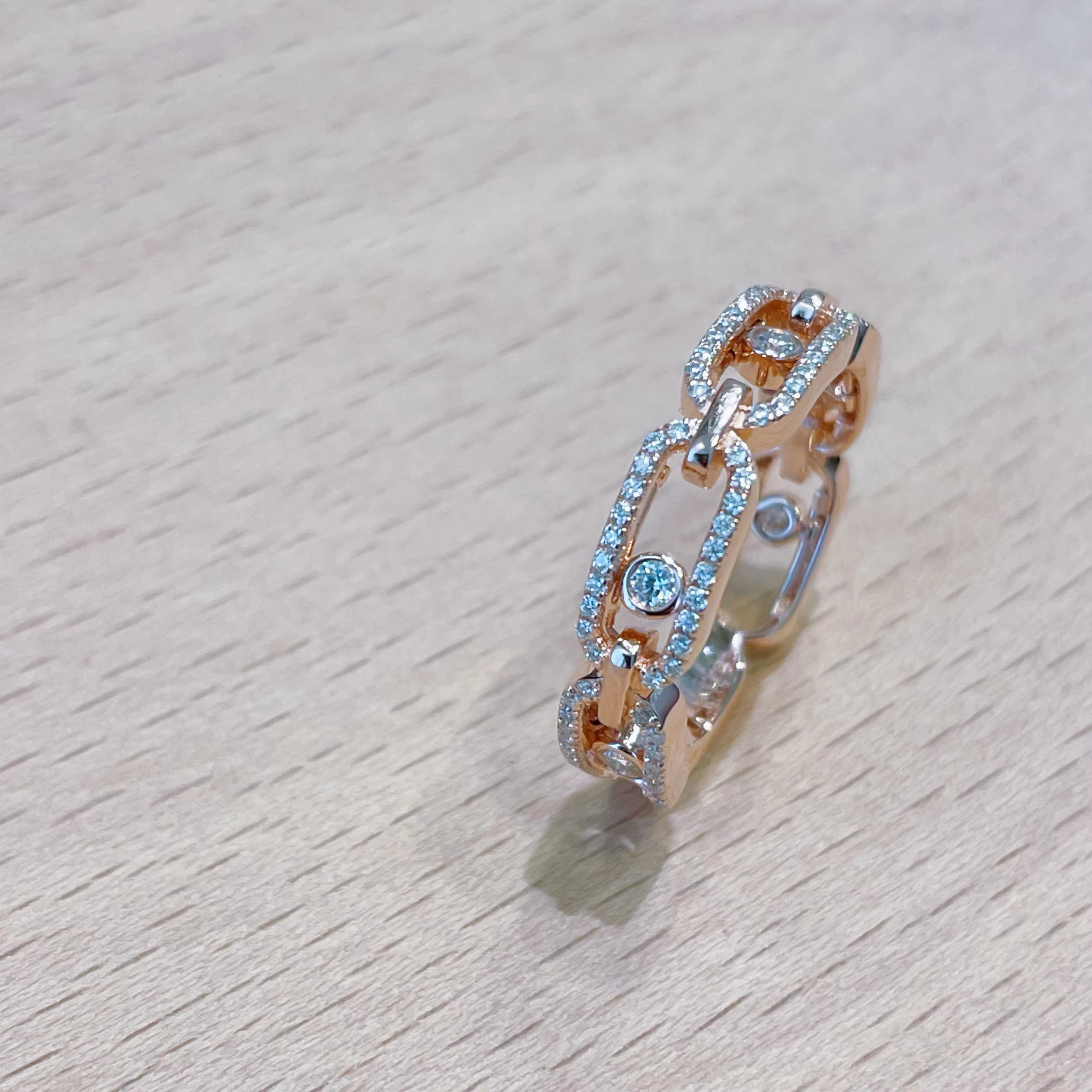 High quality pure sier boutique jewelry daily spodumene ring