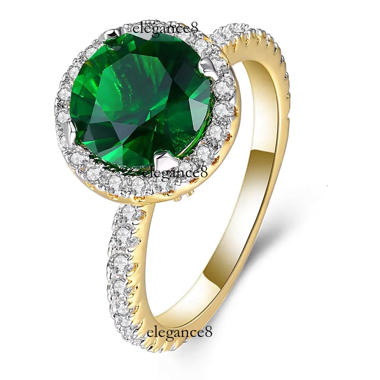 High Quality Engagement Wedding Moissanite Ring Zirconia Jewelry White Gold Women Dia Rings