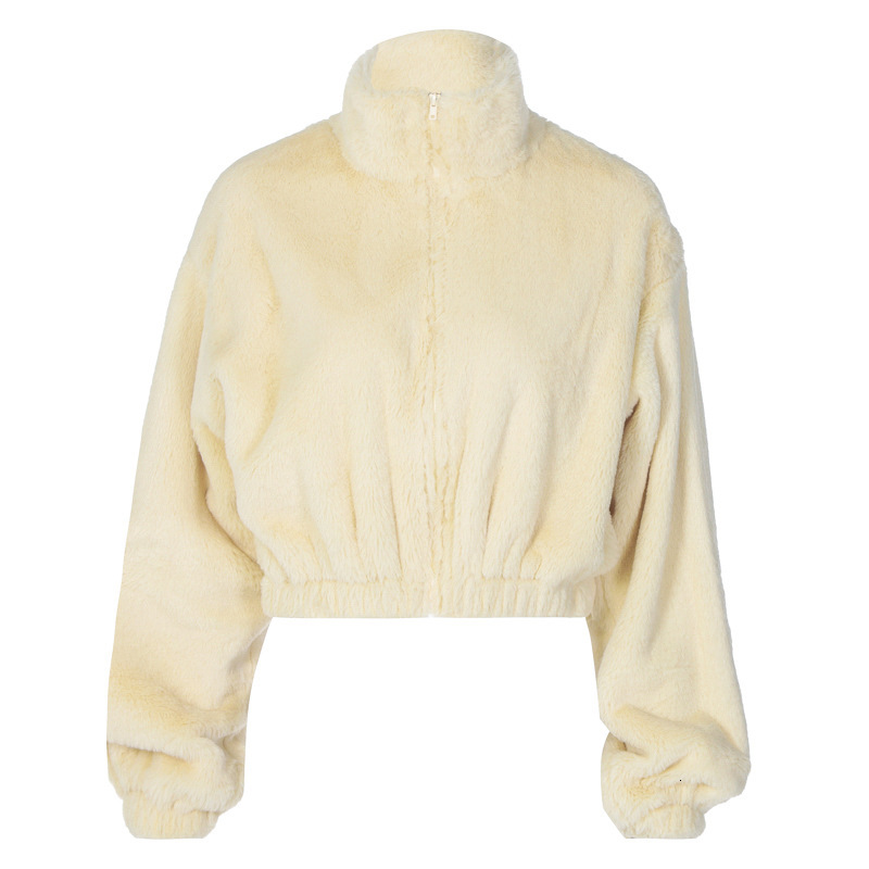 Top Selling Plush Zippered Hoodie Spring New, New Loose And Stylish Long Sleeved Top For Women's Clothing