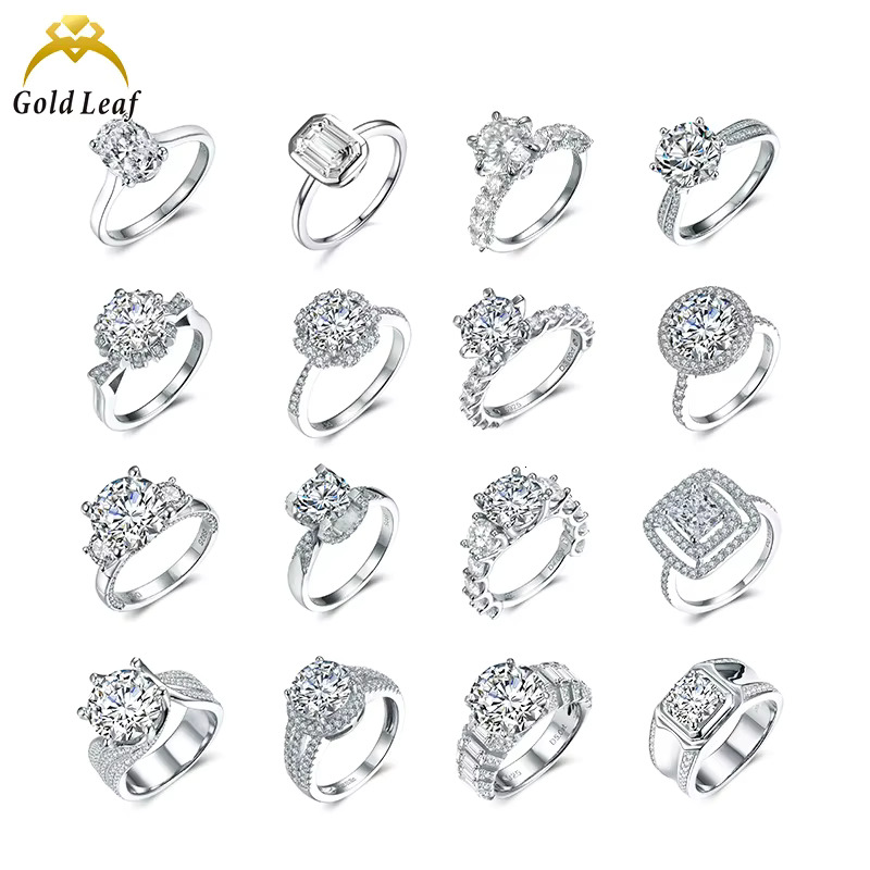 Goldleaf Custom Personalized Engagement Rings GIA IGI Certified Lab Diamond Ring 10K 14K 18K Gold Wedding Lab Grown Diamond Ring