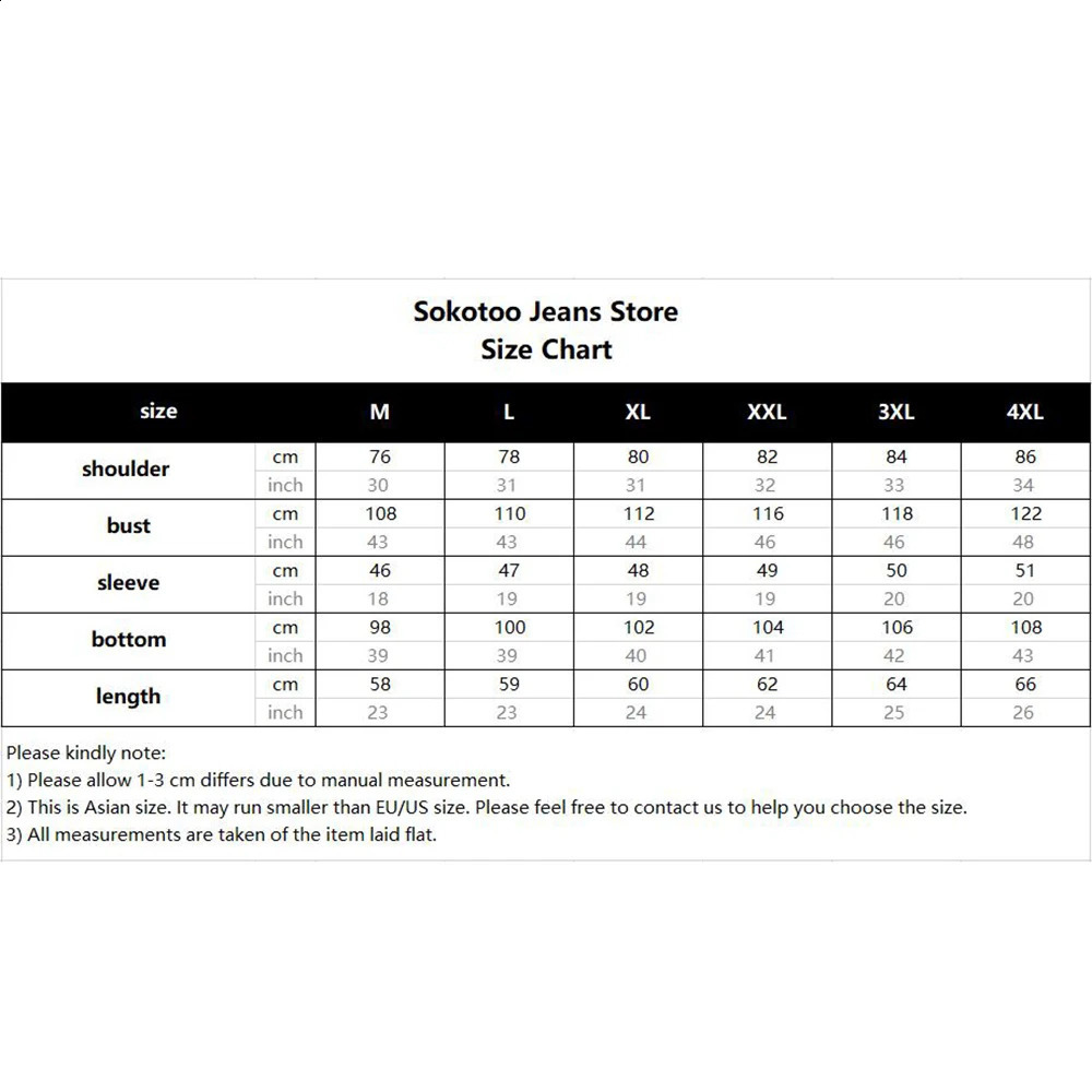 Sokotoo Mens zippers black biker jean jacket Streetwear thick denim slim coat with belt High quality 250228