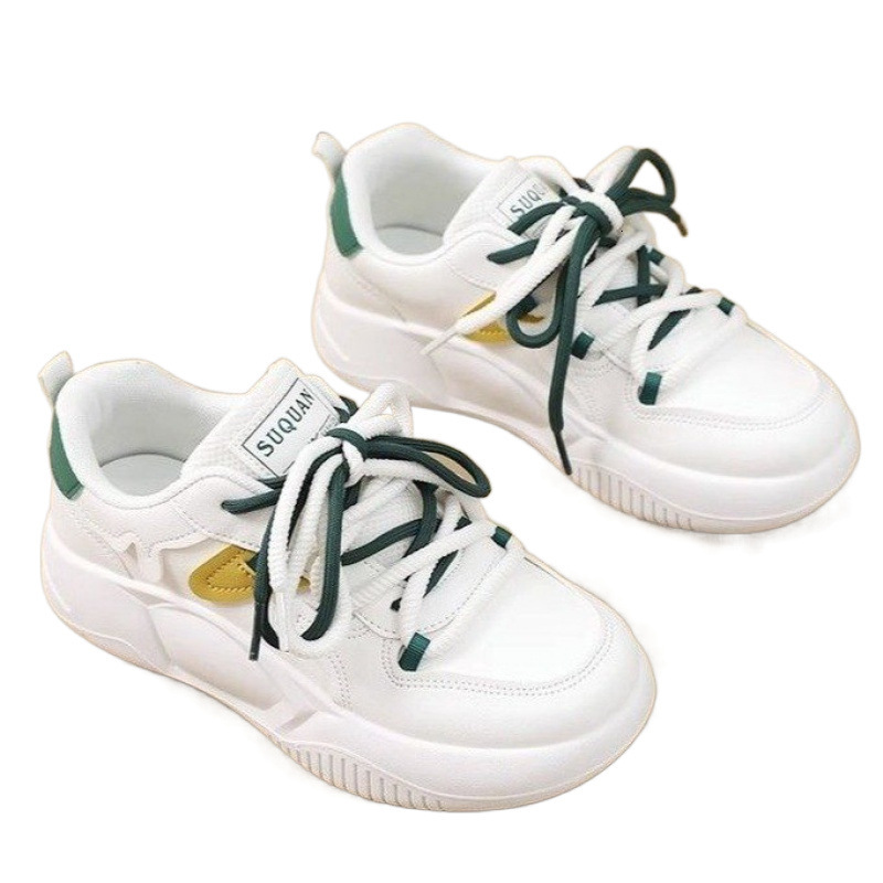 Sports Designer Spring New Thick Bottom Training Academy Style Casual Sports White Shoes Multi functional Anti slip and Non tiring Feet