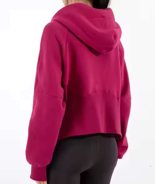 Custom Women's Semi-Zipper Long-Sleeved Sports High Quality Fashion Loose Casual Hoodie