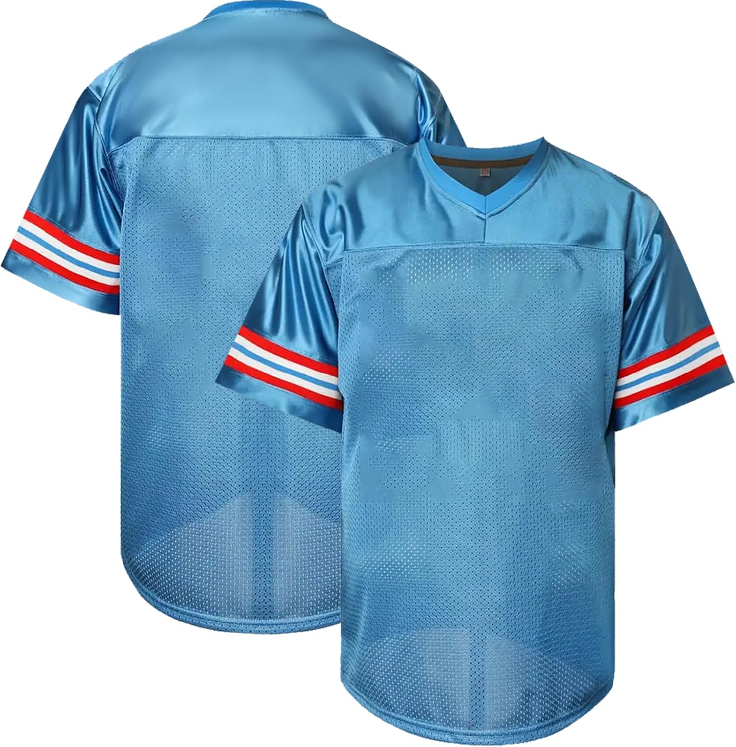 Atonmore Men Blank Plain Football Jersey, Adult Hip Hop Hipster Short Sleeve Mesh Pullover Shirts,Custom Uniforms for Party