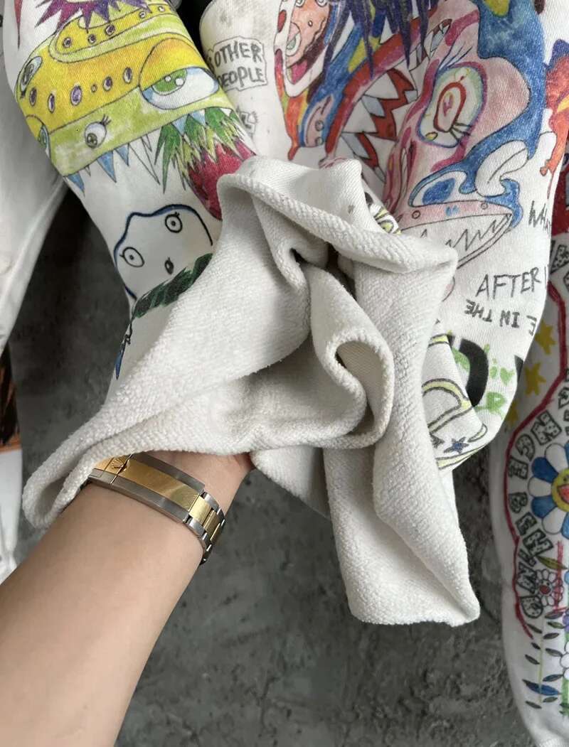 Newest Saint Hoodies Graffiti Autumn Men Woman Best Quality Casual Outdoor All-Match American Style Pullover Sweatshirts