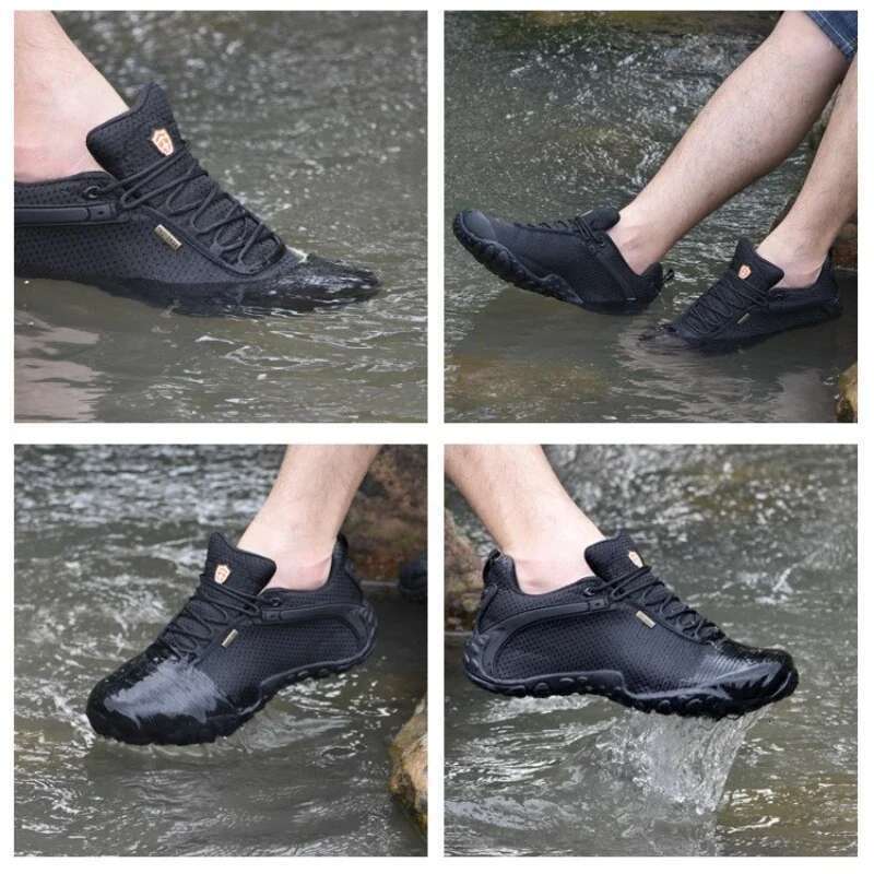 Men Climbing Big Size Women Sneakers Outdoor Hiking Trainers Anti-slip Comfortable Walking Sport Shoes Couple Travel Shoe