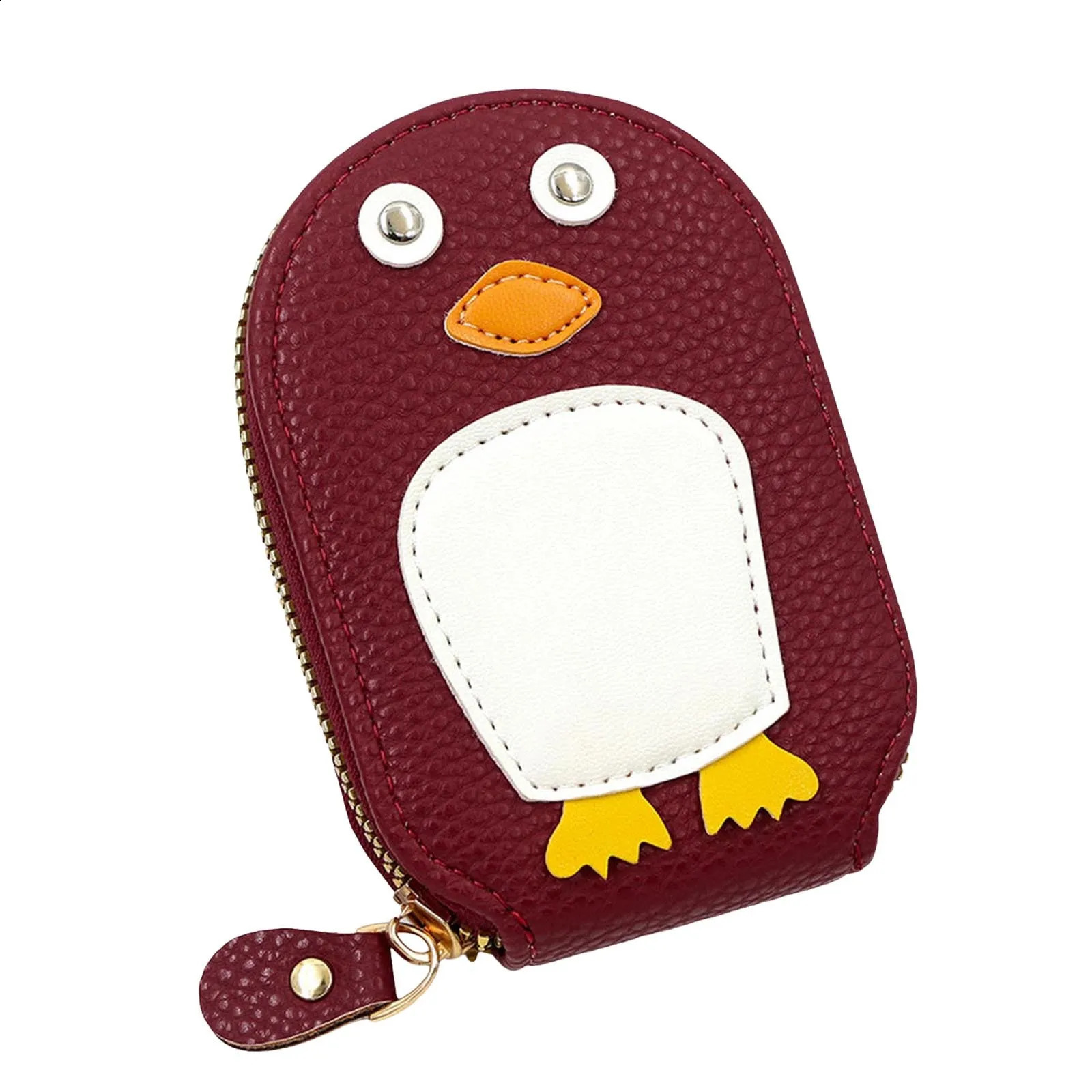 Ship from US Cute Portable Wallets WomenS Thin And Delicate High End Fashion Card Bag Network Red Function Holder Coin Purse 250228FBB