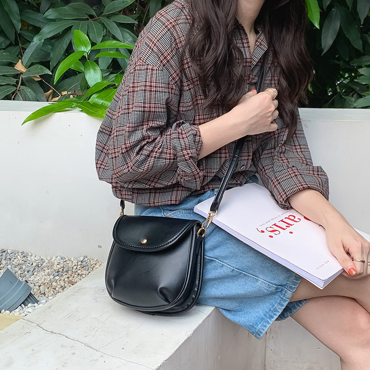 toteBag Shoulder bag ROSE NOIRE New Crossbody Shoulder Fashion Version Casual Versatile Flip PU Women's Bag