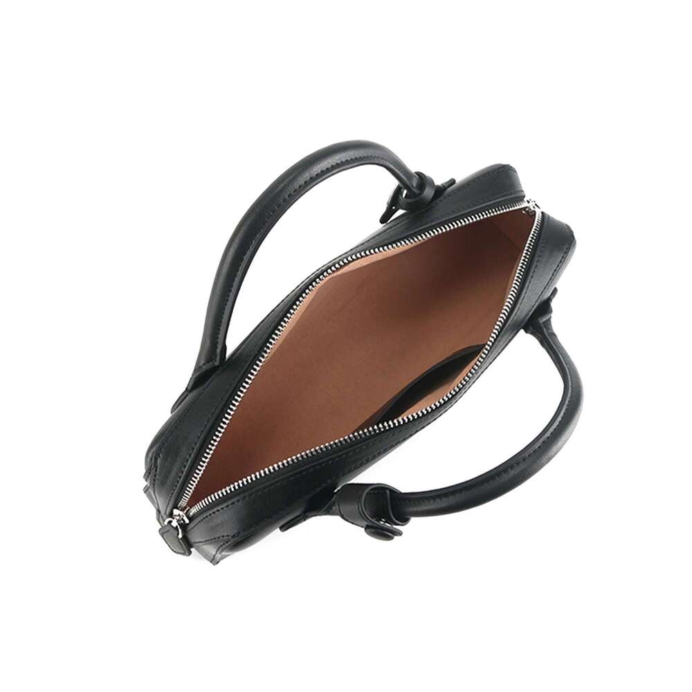 Genuine Leather Women's Shoulder Bag Large Capacity Cowhide Ladies Bowg Short Handle Boston Handbag