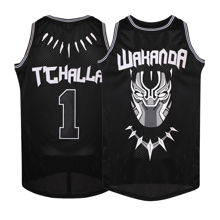 T'CHALLA 2024-25 Basketball Jerseys custom any name any number Jersey Stitched