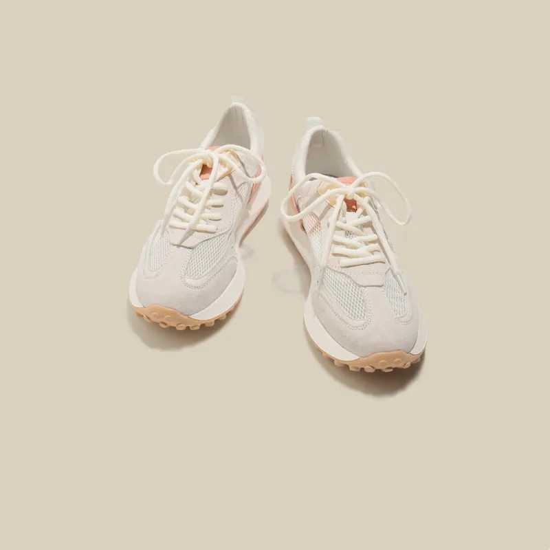 Women Sneakers Autumn Luxury Brand Casual Shoes for Woman Mesh Breathable Platform Designer Pink Women Sneakers Light Flat Shoes M250303