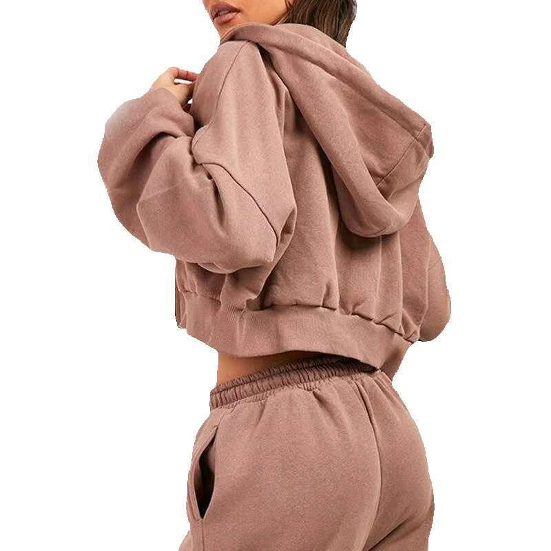 Women's Hoodies & Sweatshirts Oversized Long Sleeve Casual Wholesale Winter Cotton Made Women Hoodie