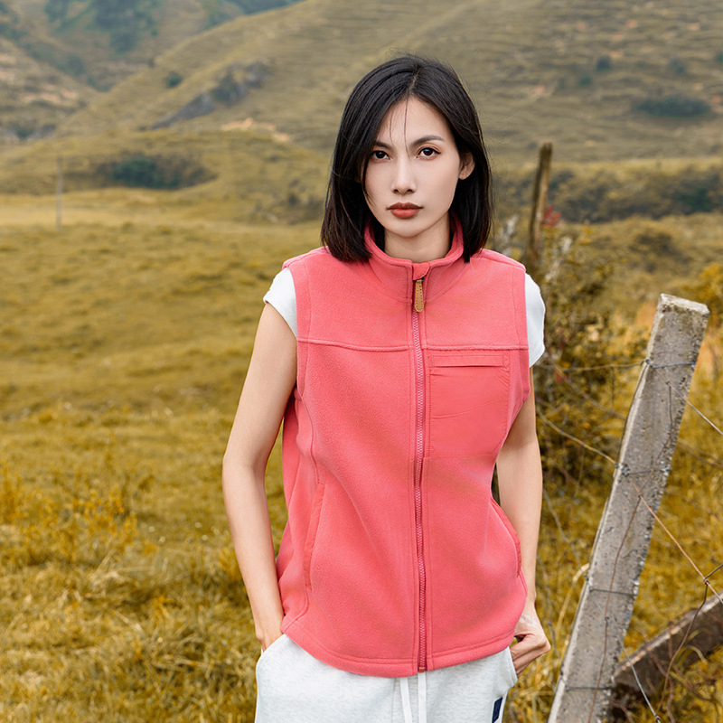 Ddmytiger Fleece Jacket Men Women In Spring Autumn Winter To Keep Warm With A For Outdoor Use Large Size Fleece Sleeveless Vest And Shoulder Top Jacke
