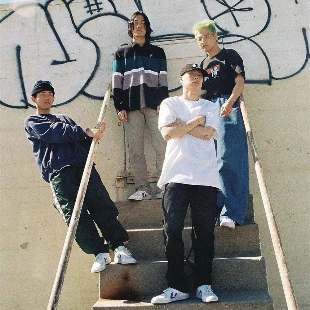 Frog Drift Fashion Street Clothing Hyukoh Band Embroidered DUODUO Cotton Djustable Sun Baseball Snap Hat 250228