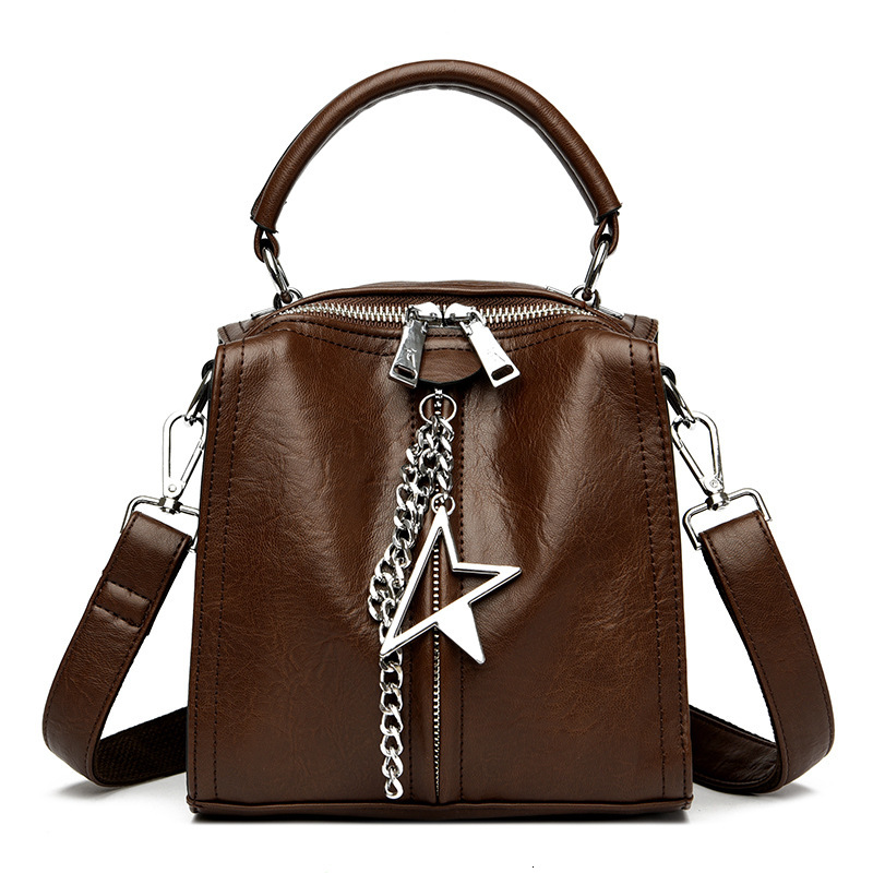 toteBag Shoulder bag ROSE NOIRE Multi Functional Shoulder Crossbody Bag For Women New Fashionable Soft Material Handbag, High-End Feel Backpack, Casua