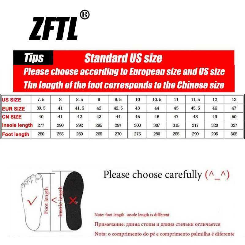 ZFTL new mens ankle boots handmade mens Chelsea leather mens boots lace mens casual high top mens boots large size 2023 Z250303