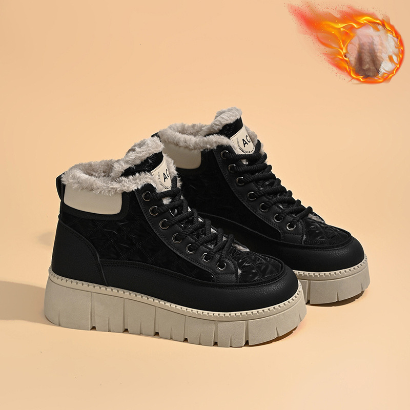 Winter Suede Snow Designer s New Multifunctional Bottom Thick Anti Slip Warm Cotton Shoes For Women's Sports And Leisure High Top Short Boots