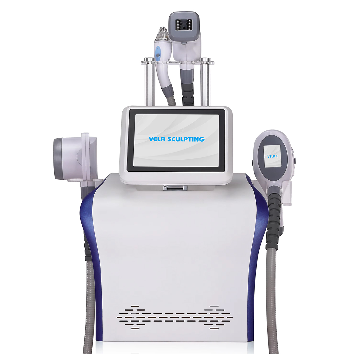 High Performance Vela Body Sculpt Professional Non-invasive Weight Loss 40K Cavitation Vacuum Dredging Vela RF Skin Tightening Face Lift Machine