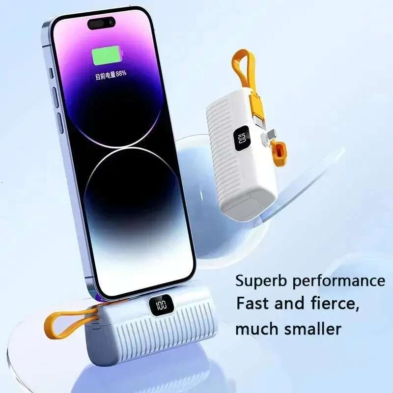 50000mAh Powerbank Fast Charging Outdoor Portable Mobile Power Cell Phone External Battery USB Type-C Compatible