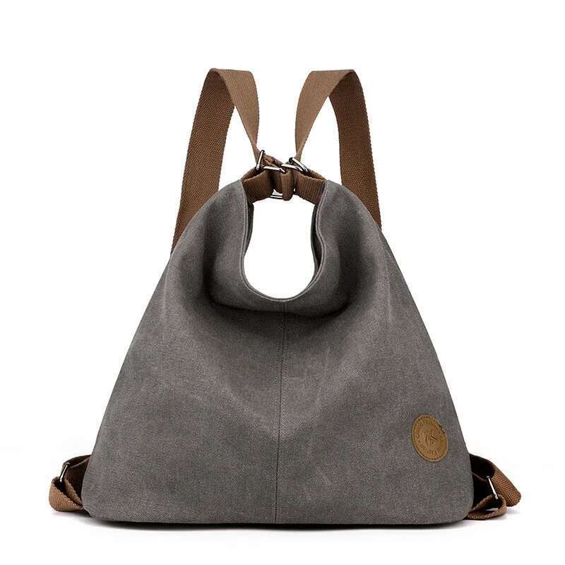 Women's Bags Multifunctional Women's Backpack High Quality Canvas Women Shoulder Bag Designer Ladies Travel Tote Bags Mochilas Mujer