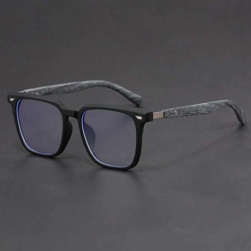 UVLAIK Retro Round TR90 Glasses Frame Men's Women's Trendy Literary Anti Blue Light Lens Computer Eyeglasses Ins Fashion Eyewear